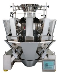 Multihead weigher machine for automatic weighing 10 head